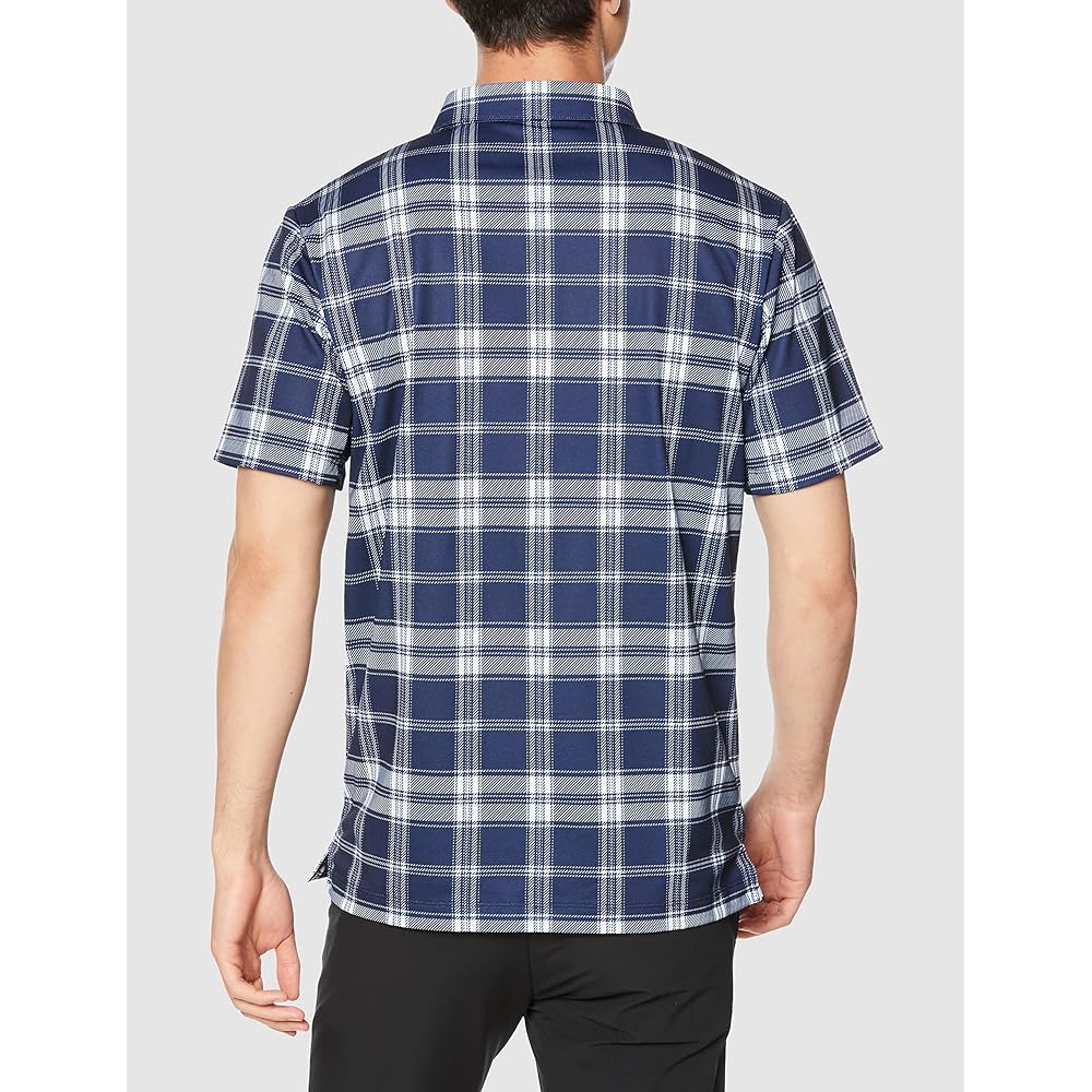 [PUMA] Golf Shirt Check Graphic SS Polo Shirt Men's