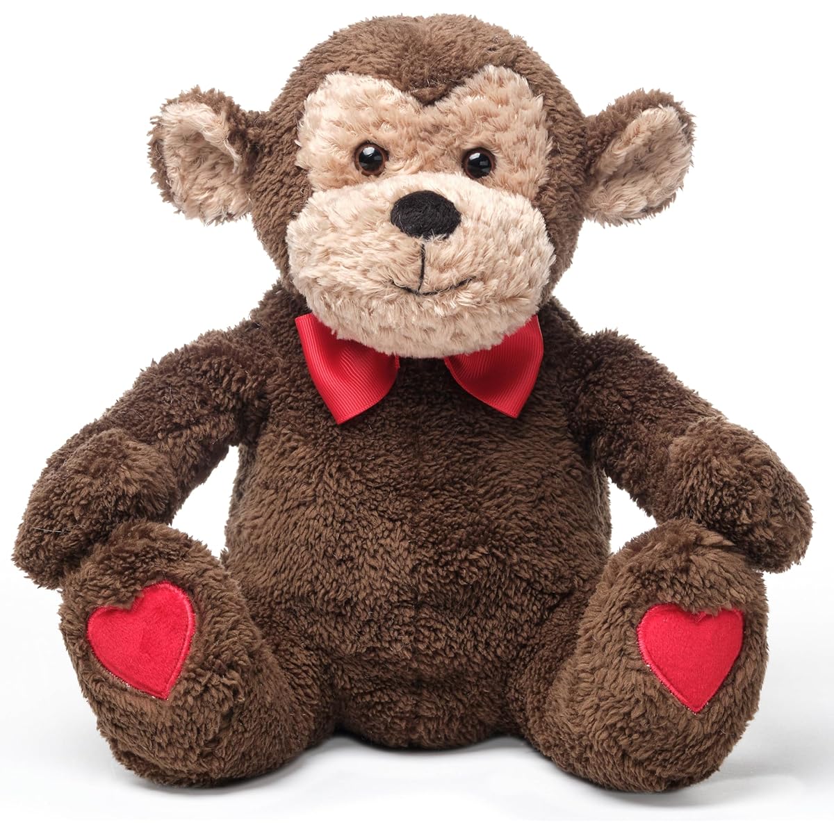 Bearington Stuffed Animal Valentine's Day Monkey Valentine Gift for Kids Monkey Valentino