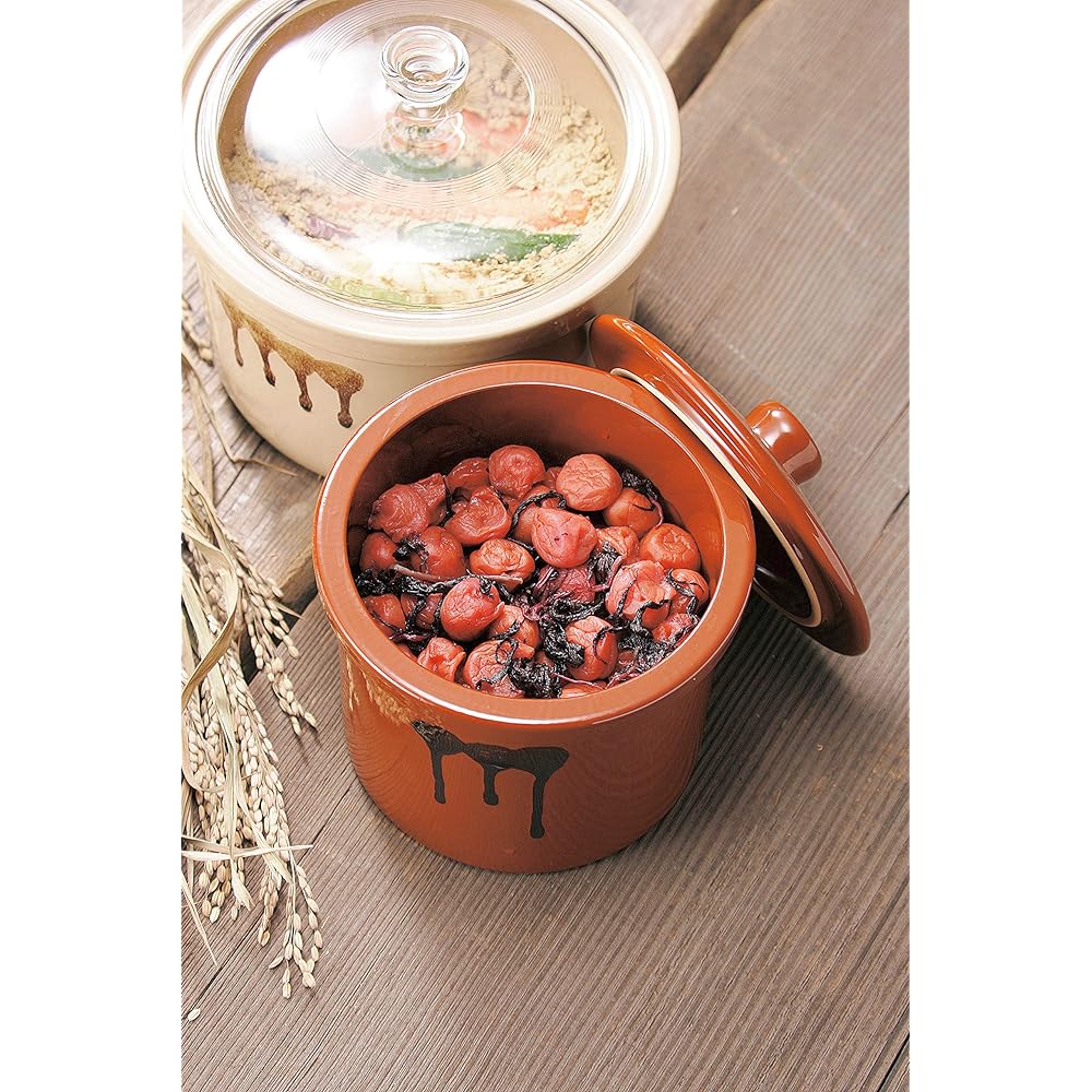 Yamakiikai Pickle Maker Brown 7.2L Cut Bottle with Lid No. 4 H11