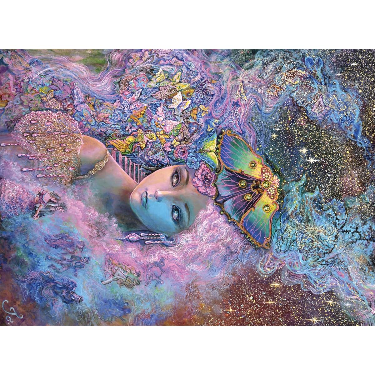 Buffalo Games Josephine Wall - Baby Butterfly - 1000 Piece Jigsaw Puzzle
