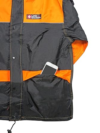 LIFEGUARD Magnum Rain Suit Orange/Black M LR-01
