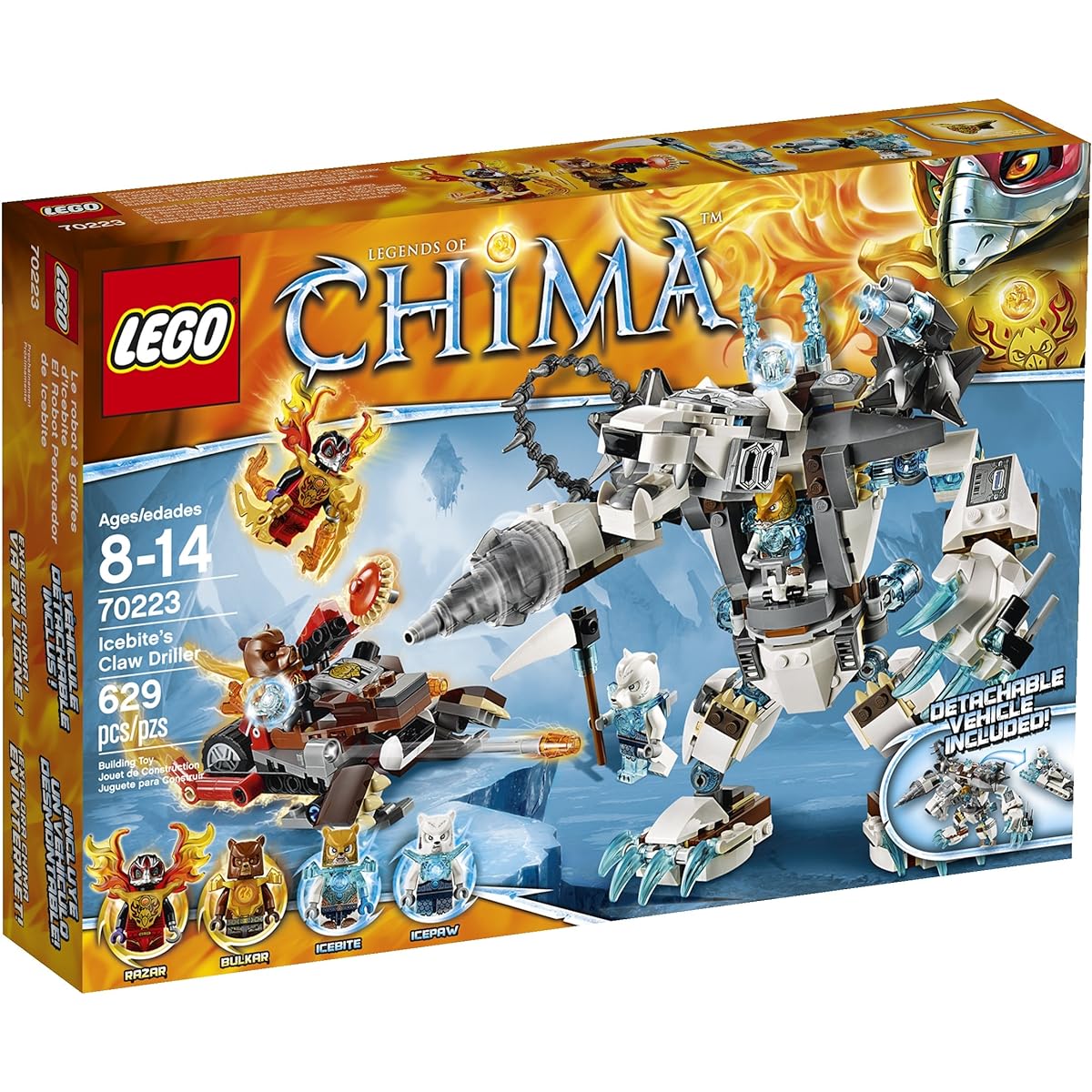 LEGO Chima Icebite's Claw Driller