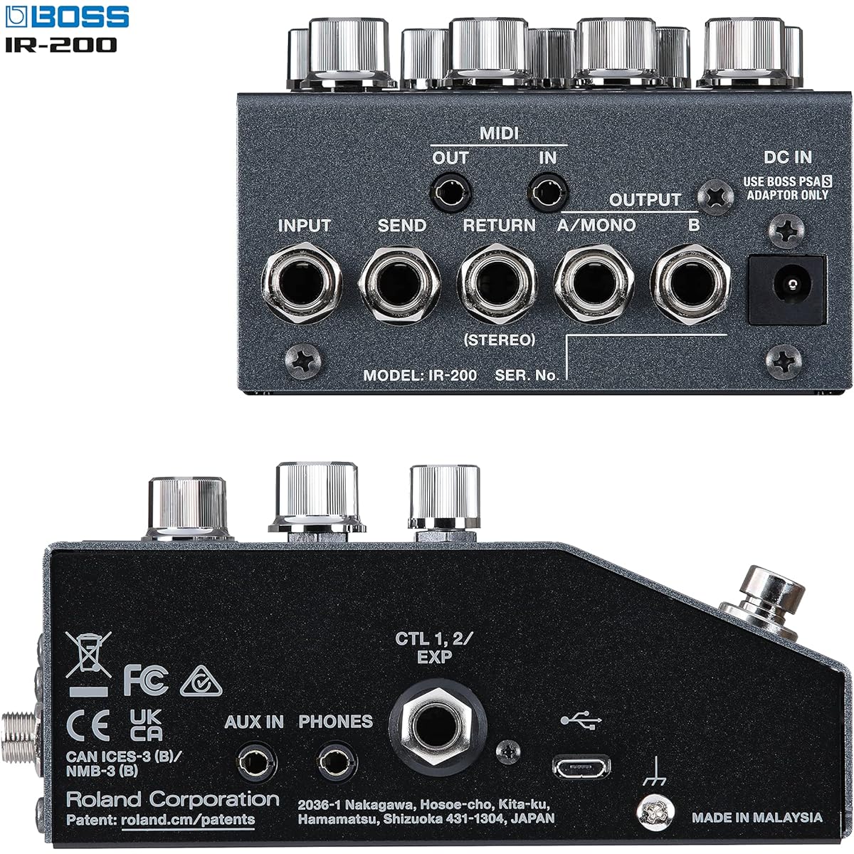 BOSS/IR-200 AMP&CABINET PROCESSOR