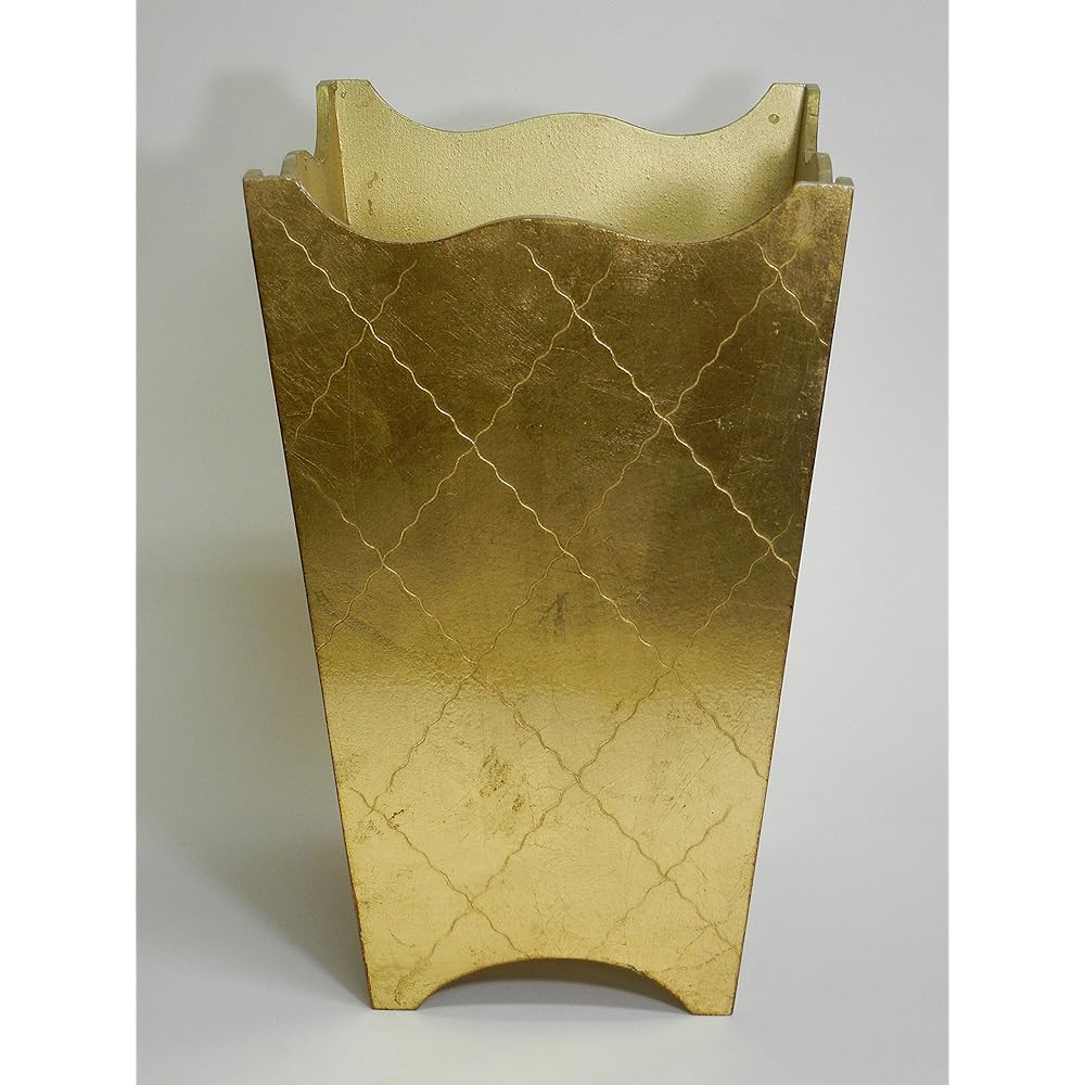 IMA TRADING [Made in Italy Antique Dust BOX] Green & Gold 26 x 19 x H30cm / 90-341GG