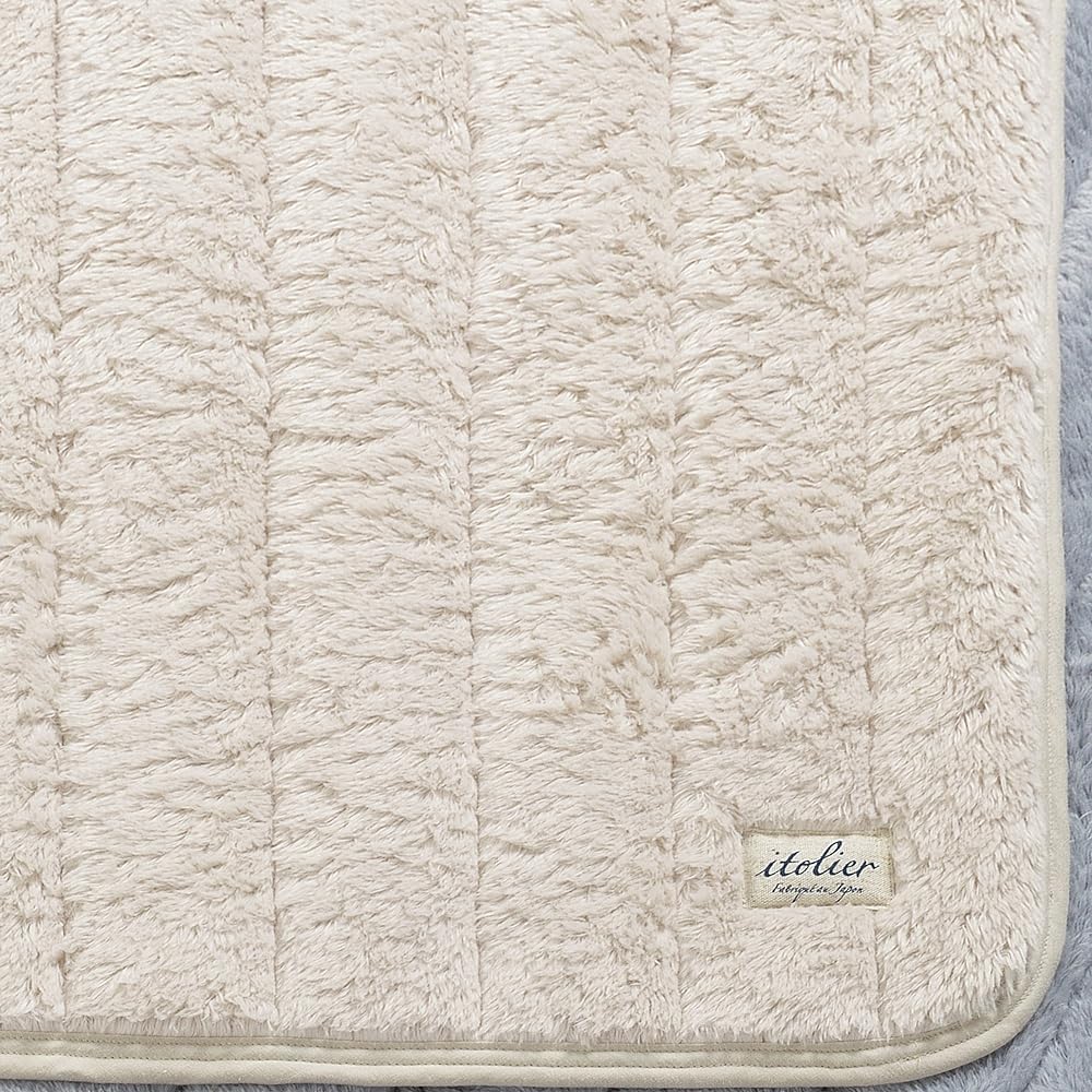 nishikawa [Nishikawa] Warm pad 100% cotton (fuzz part) Double Itelier Plain Beige PM27232058BE