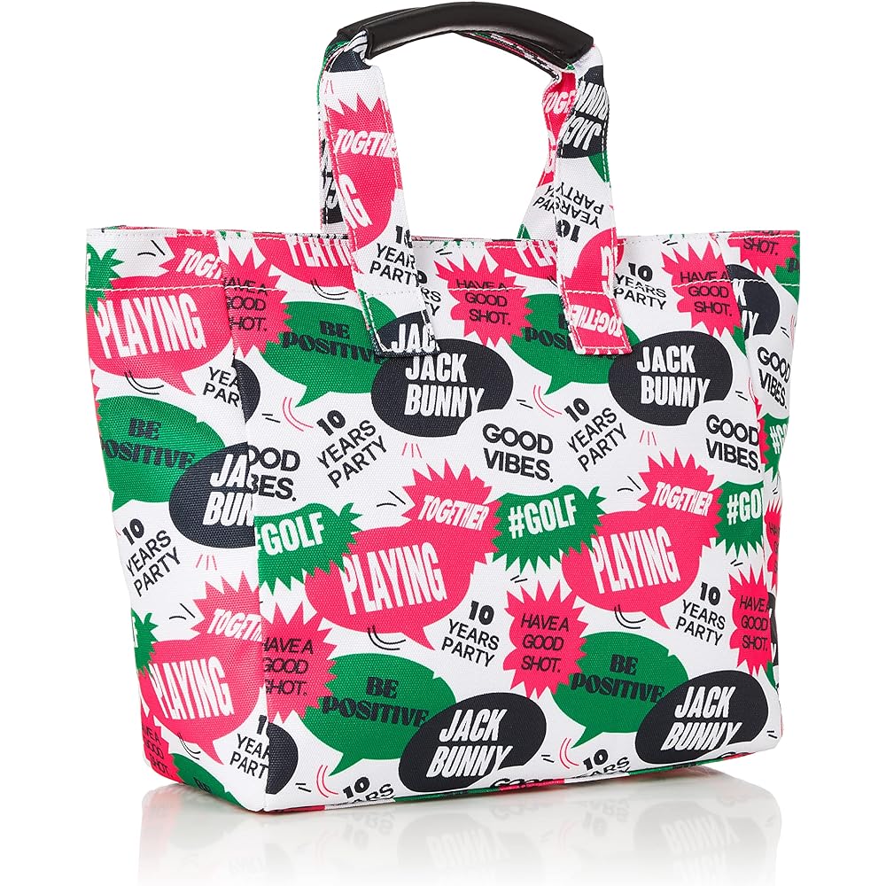 [Jack Bunny] Cart bag (speech bubble graphic pattern) / Golf round / 262-3181407