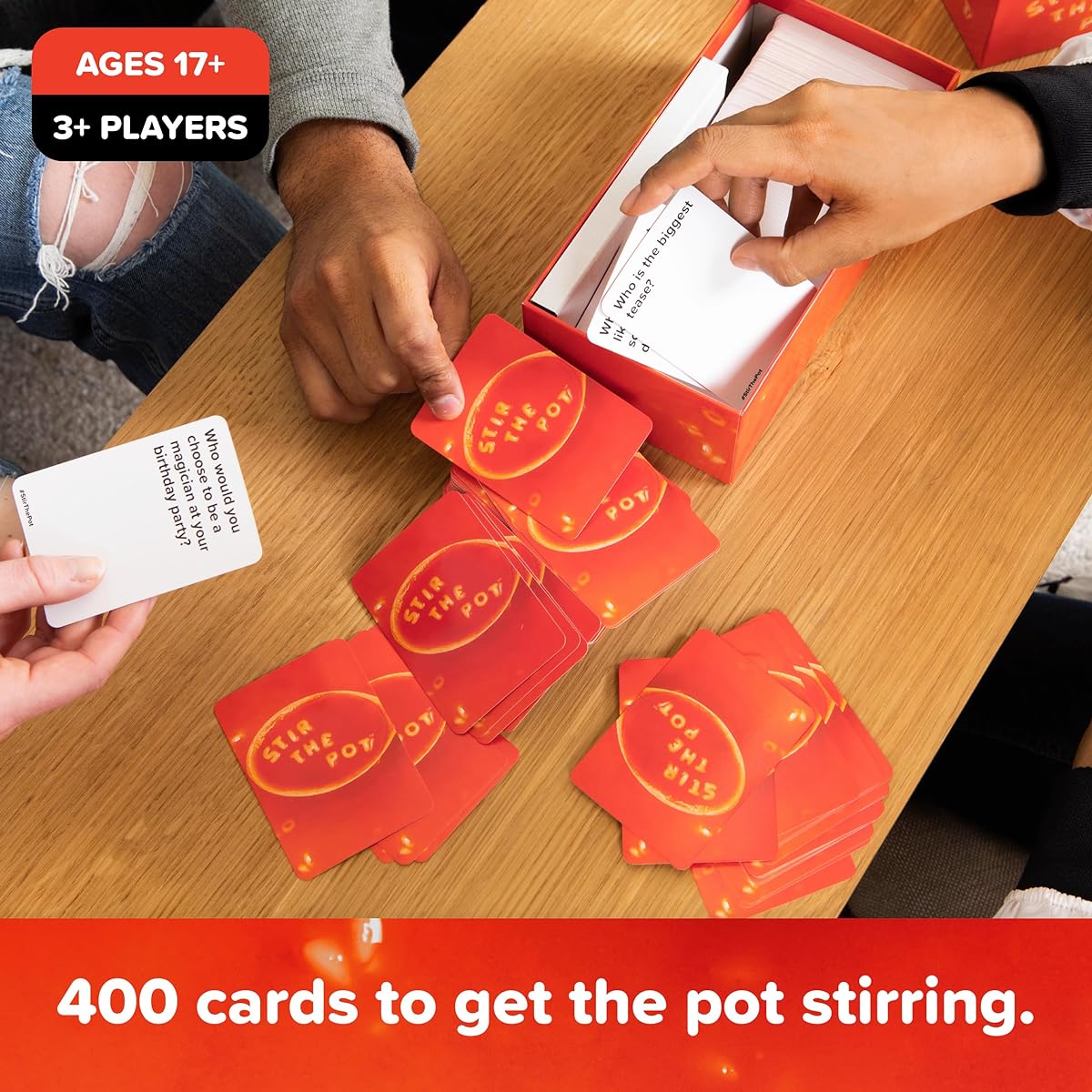 WHAT DO YOU MEME? Stir The Pot - Party Game to Roast Your Friends - Adult Card Game for Game Night