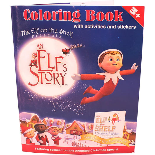 An Elf's Story Coloring Book by The Elf on the Shelf