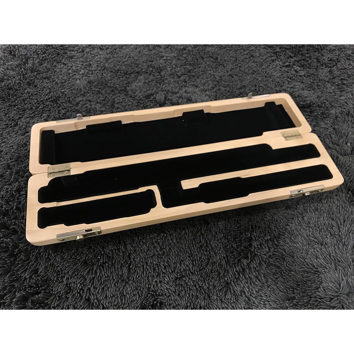 Original wooden flute case (natural C pipe)