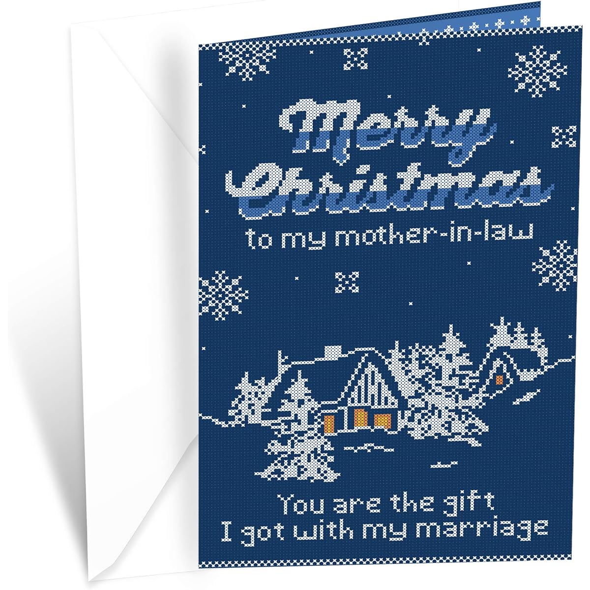 Prime Greetings Christmas Card for Mother-in-Law