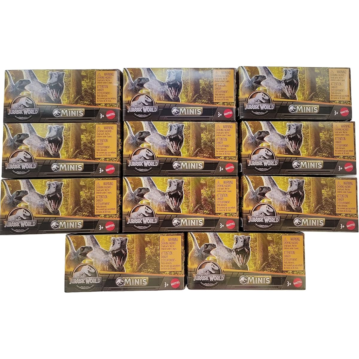 Jurassic World Mini Dinosaur GWP38-956D Release Dinosaur Surprise Pack Complete Set of 11