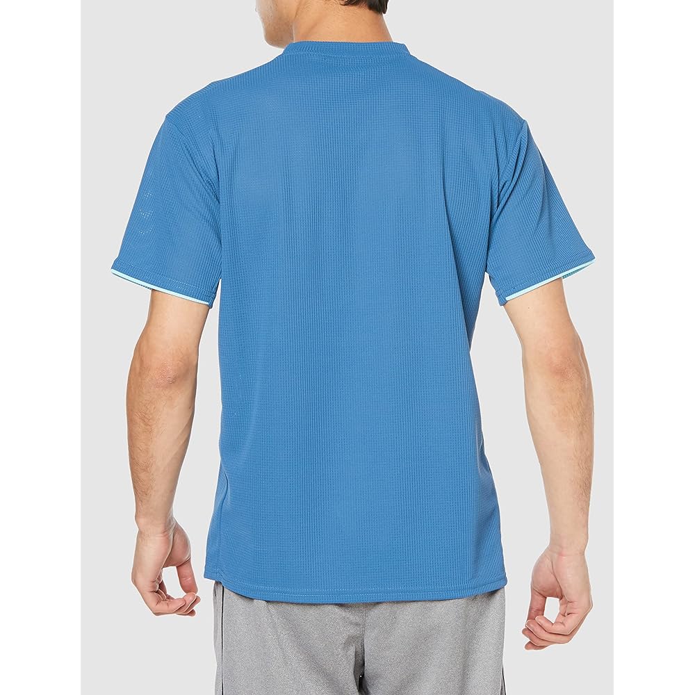 [Mizuno] Badminton Wear Dry Aeroflow Game Shirt Short Sleeve Highly Ventilated Easy to Move 72MAA001