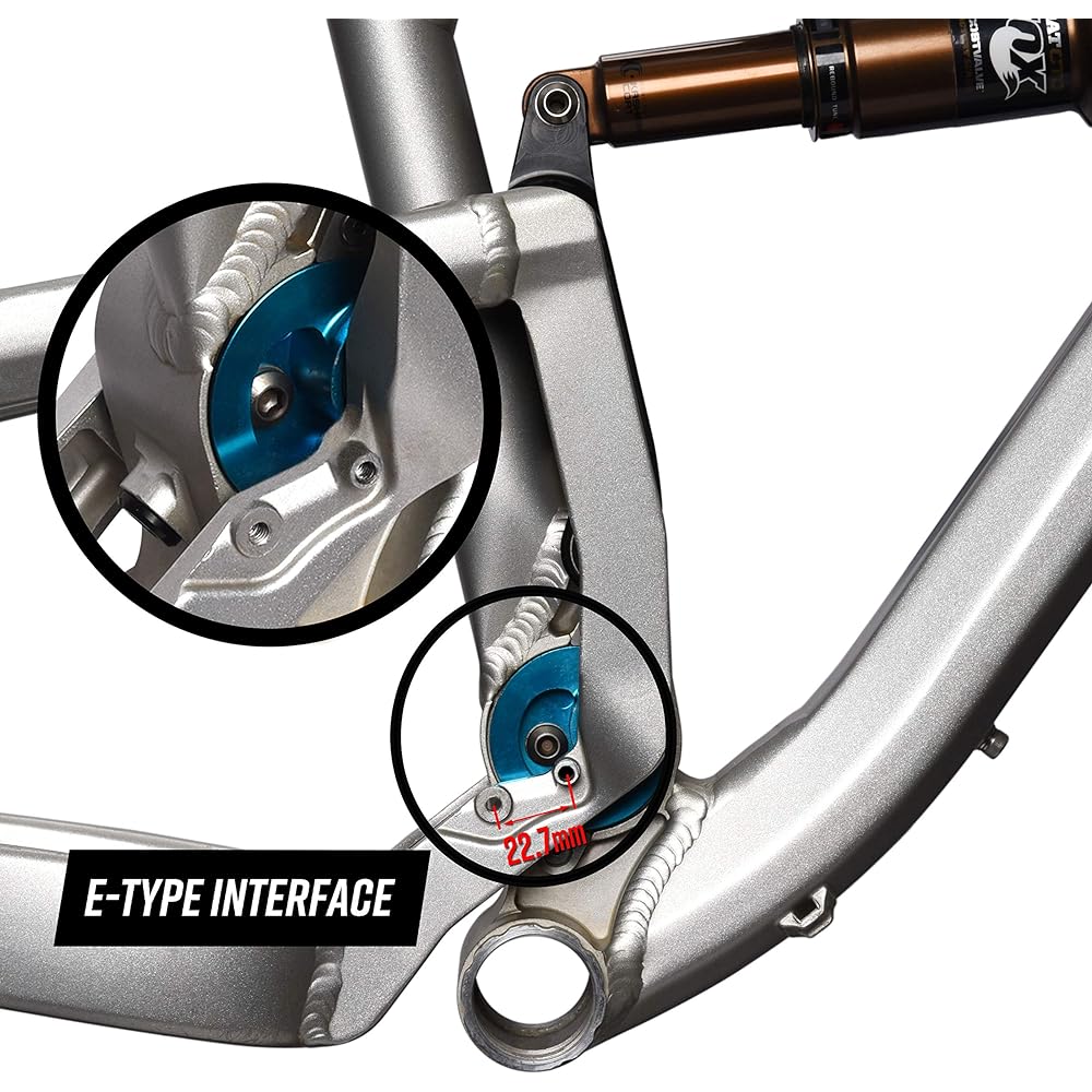 Funn Zippa Lite Chain Guide, E-type (SRAM S3 mount), suitable for bicycles and mountain bikes, durable, lightweight