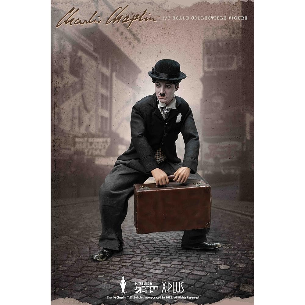Star Ace Toys Charlie Chaplin Collectible Action Figure 1/6 Scale Painted Movable Figure