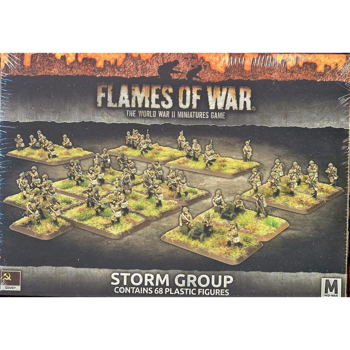 Flames of War: Mid War: Soviet: Storm Group (SBX52)