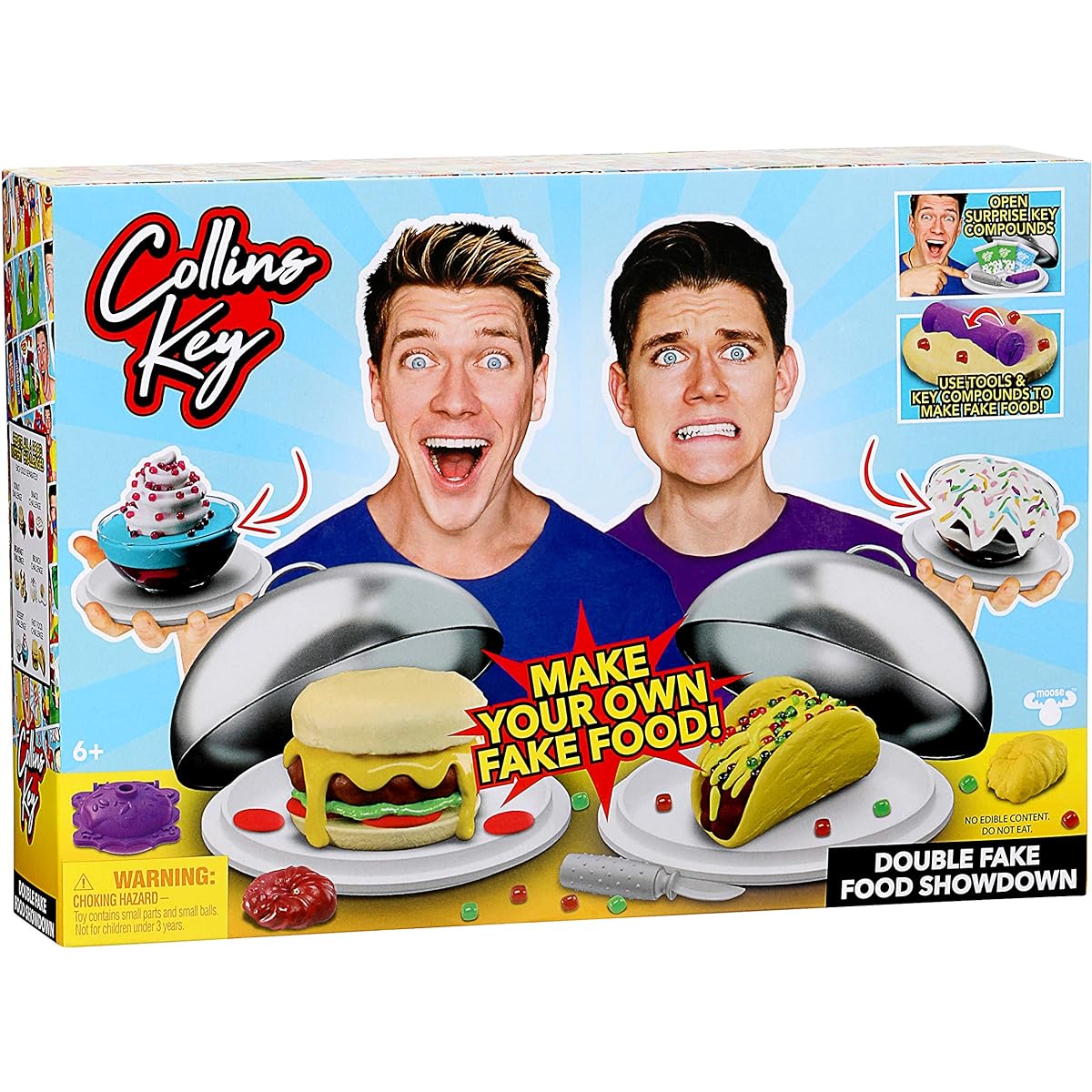 Collins Key Fake Food Challenge Showdown - 2 Pack