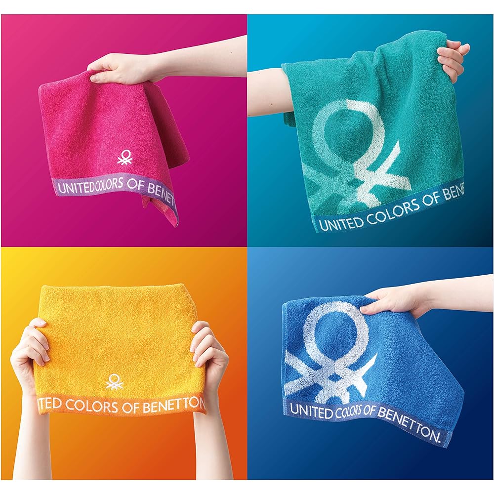 Marushin Towel Gift Greetings Moving BENETTON Benetton Simple Benetton 5005009400 BE-0550 2 hand towels/1 face towel/1 bath towel