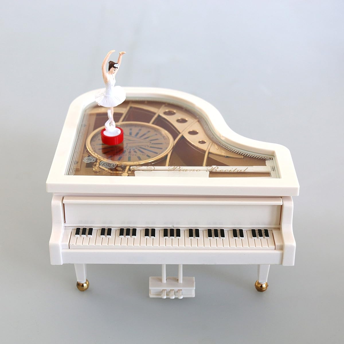 [Alytimes] Alytimes Mechanical Classical Ballerina Dancing on the Piano Music Box Aly156 [Parallel Import]