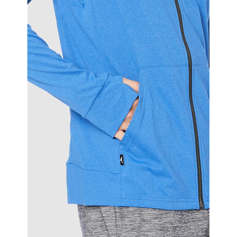 [Mizuno] Training Wear, Hoodie, Long Sleeve, Sweat Absorbent, Quick Drying, UPF15 32MA2027