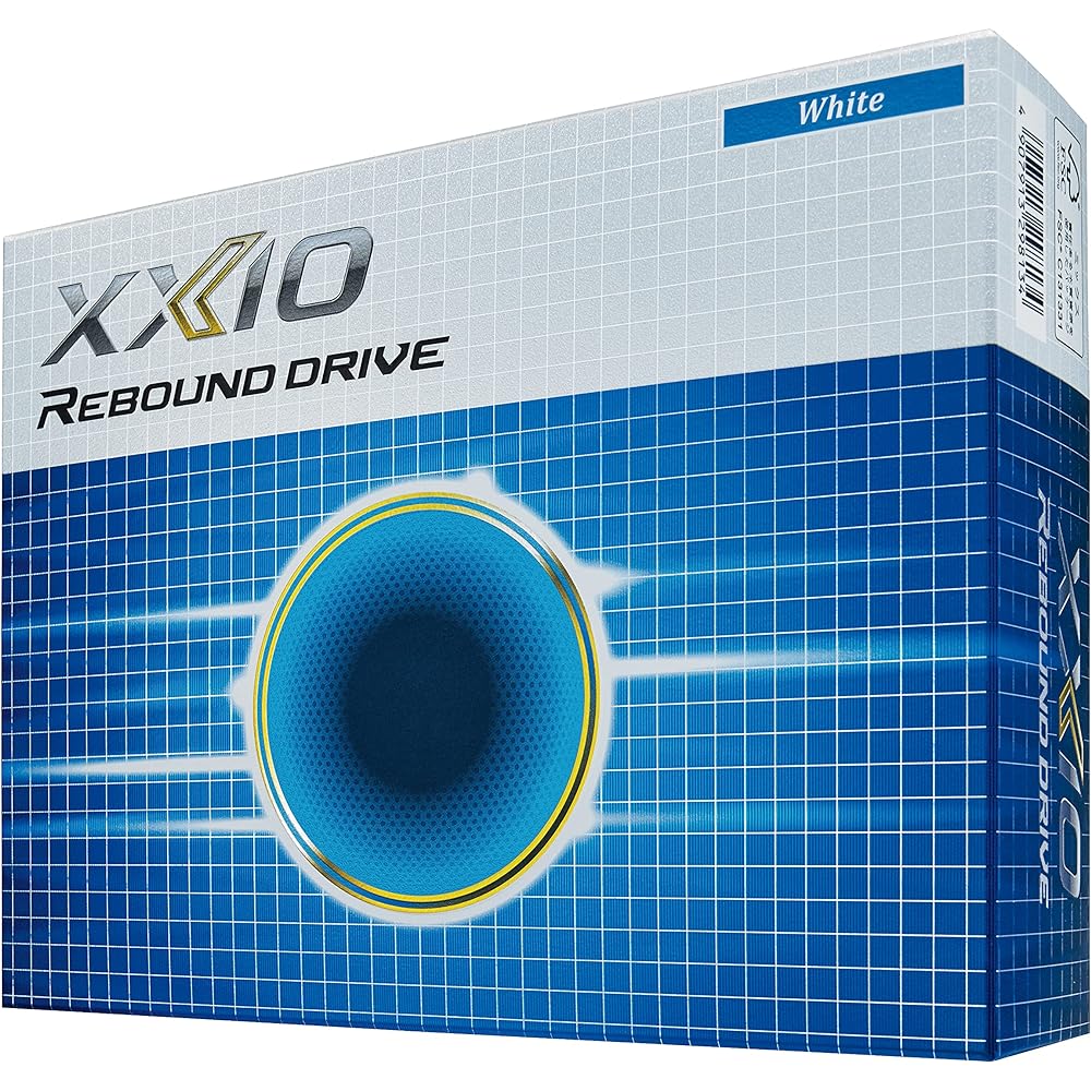 Dunlop Golf Ball XXIO REBOUND DRIVE 2021 Model 1 Dozen (12 pieces)