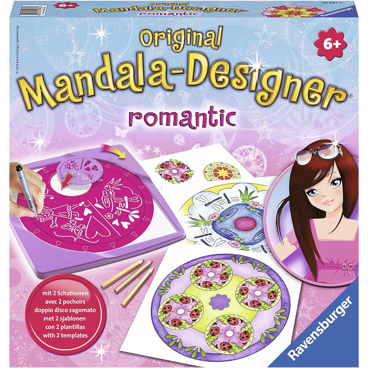 Mandala Drawing Flower 2in1