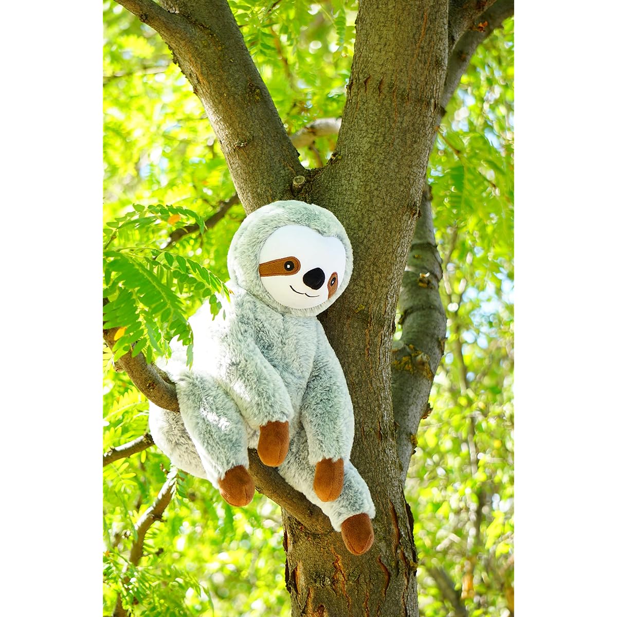 SENSORY4U Sloth Weighted Plush Toy 2.5 lbs Sensory Tool Stress Relief Comfort for Kids and Adults