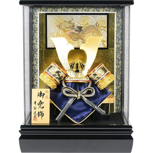 May Doll Heian Dosui Acrylic Case Openwork Peony Large Shokuto Kabuto No. 5 Compact Case Decoration