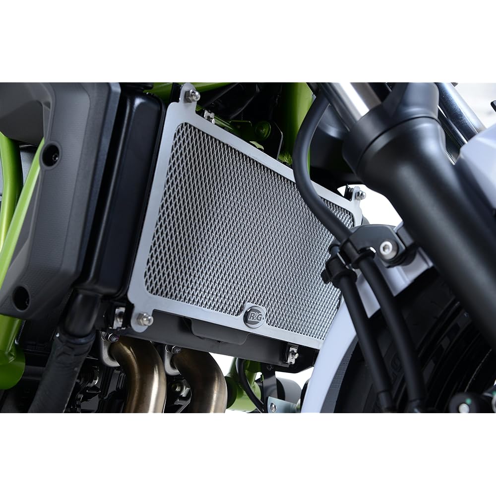 R&G Radiator Guard Titanium (Color) Z650(17-), NINJA650(17-) RG-RAD0210TI