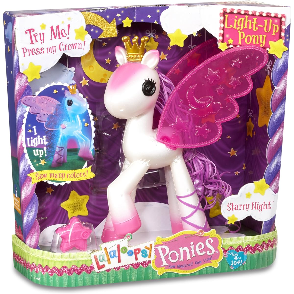 Lalaloopsy Pony Starry Night (Pink Wings)