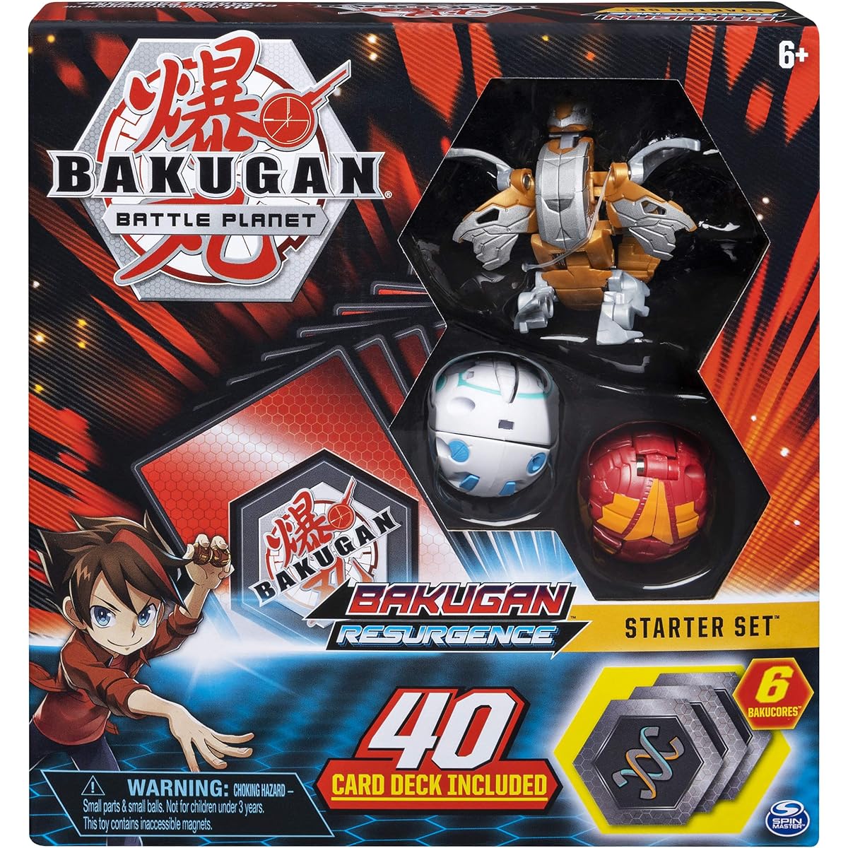 Bakugan Battle Brawlers Starter Set Transforming Creatures Aurelas Nobles Ages 6 and up Multicolor