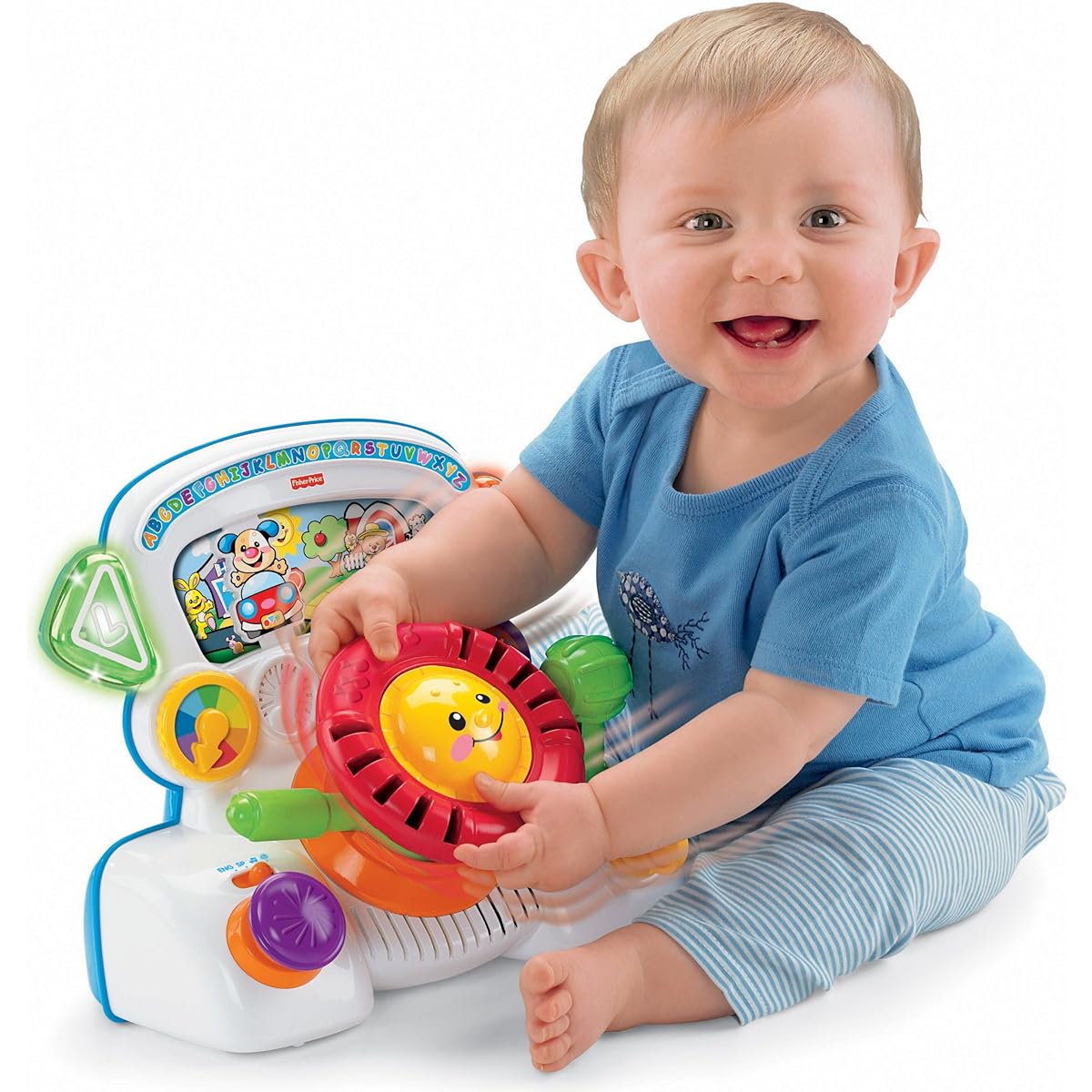 Fisher Price Laugh & Learn Rumble & Learn Driver