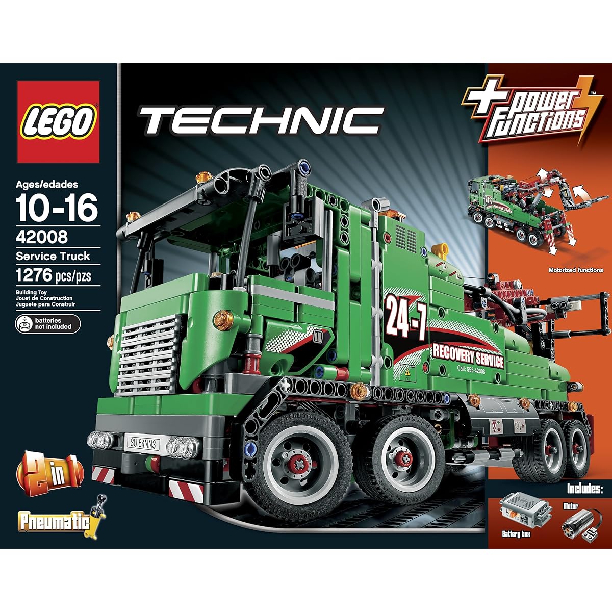 LEGO Technic 42008 Service Truck by LEGO Technic [Parallel input product]