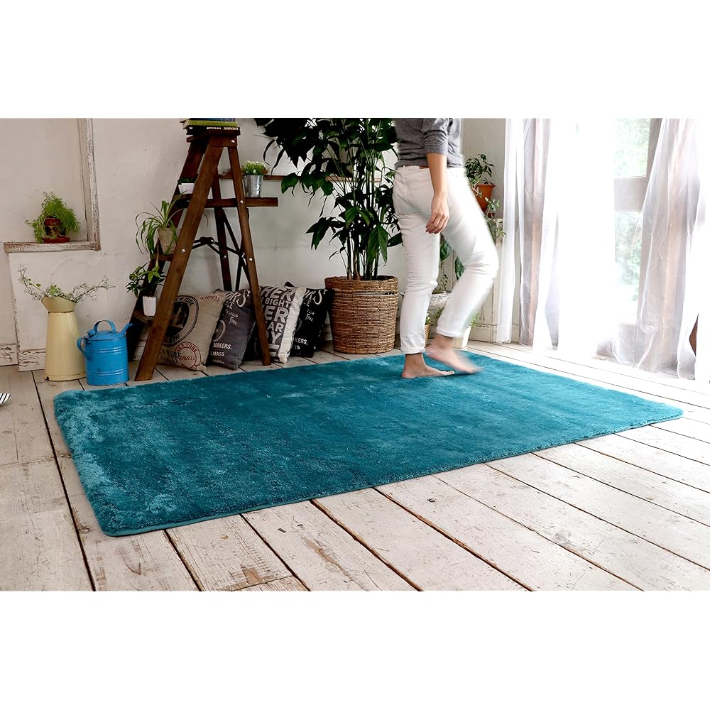 Toshishimazu Microfiber Rug Maldives 140 x 200cm Washable MS300