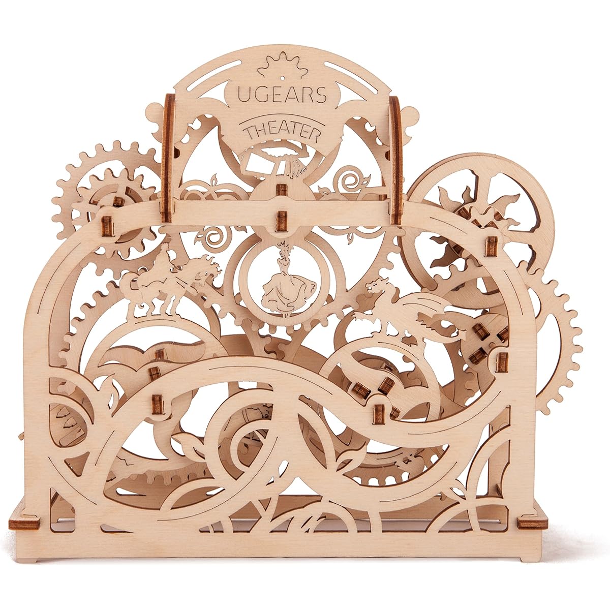 Ugears Theater Wooden Puzzle 70002 Craft Model 3D Puzzle No Glue or Tools Required For Adults