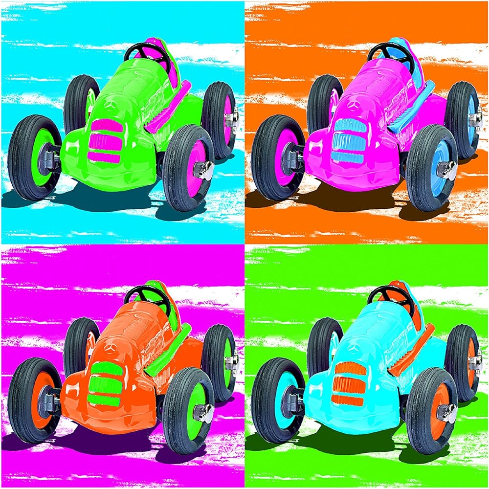 Shuco [450948000] Pop Art Edition Art Print Mini Car