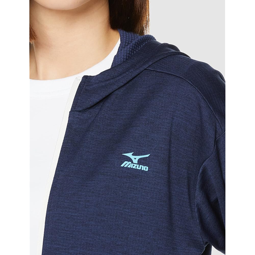 Mizuno K2JCA240 Women's Training Wear Sweat Jacket Parka Jersey Sweat Absorbent Quick Drying