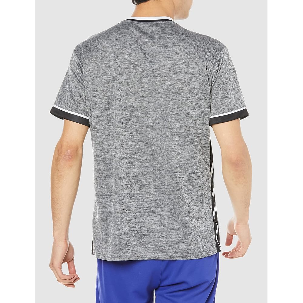 Mizuno 72MAA004 Badminton Wear Game Shirt, Short Sleeve, Reduces Stickiness, Easy to Move