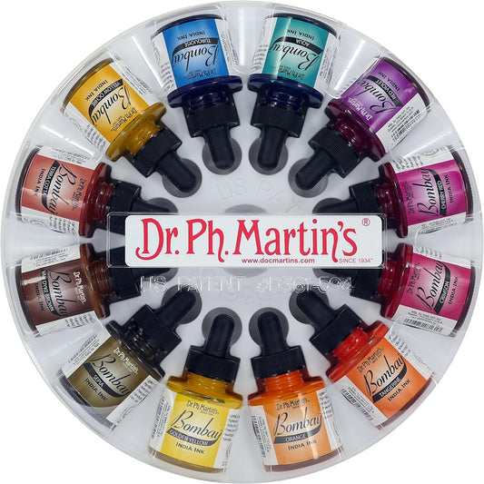 Dr.ph.Martin's Bombay India Ink 1.0oz Set 2 70005002