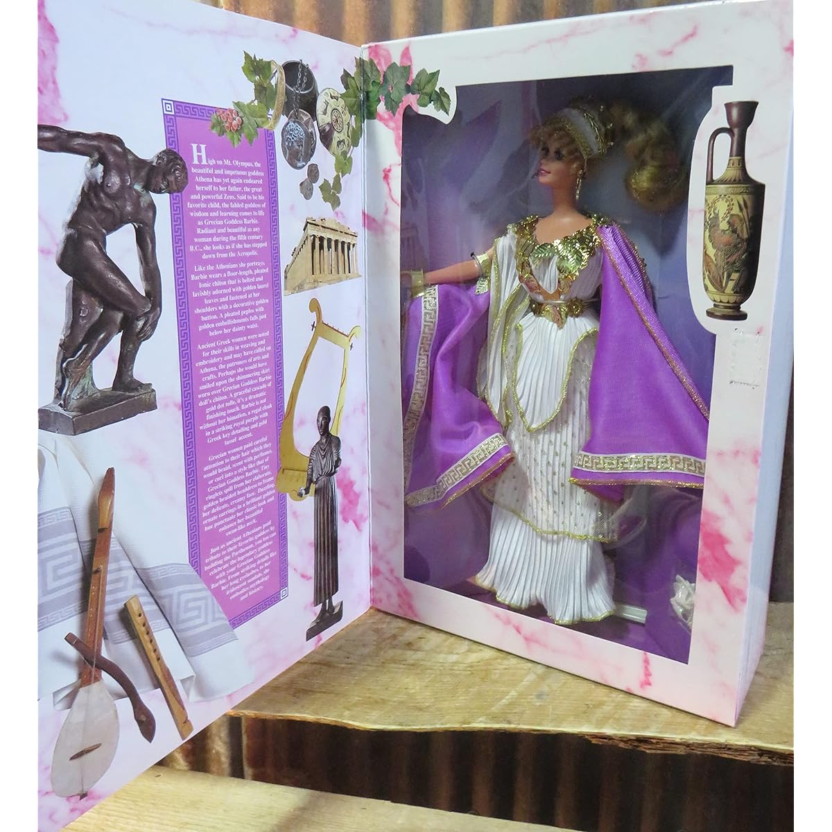 Great Eras Collection Greek Goddess 1995 Barbie Doll
