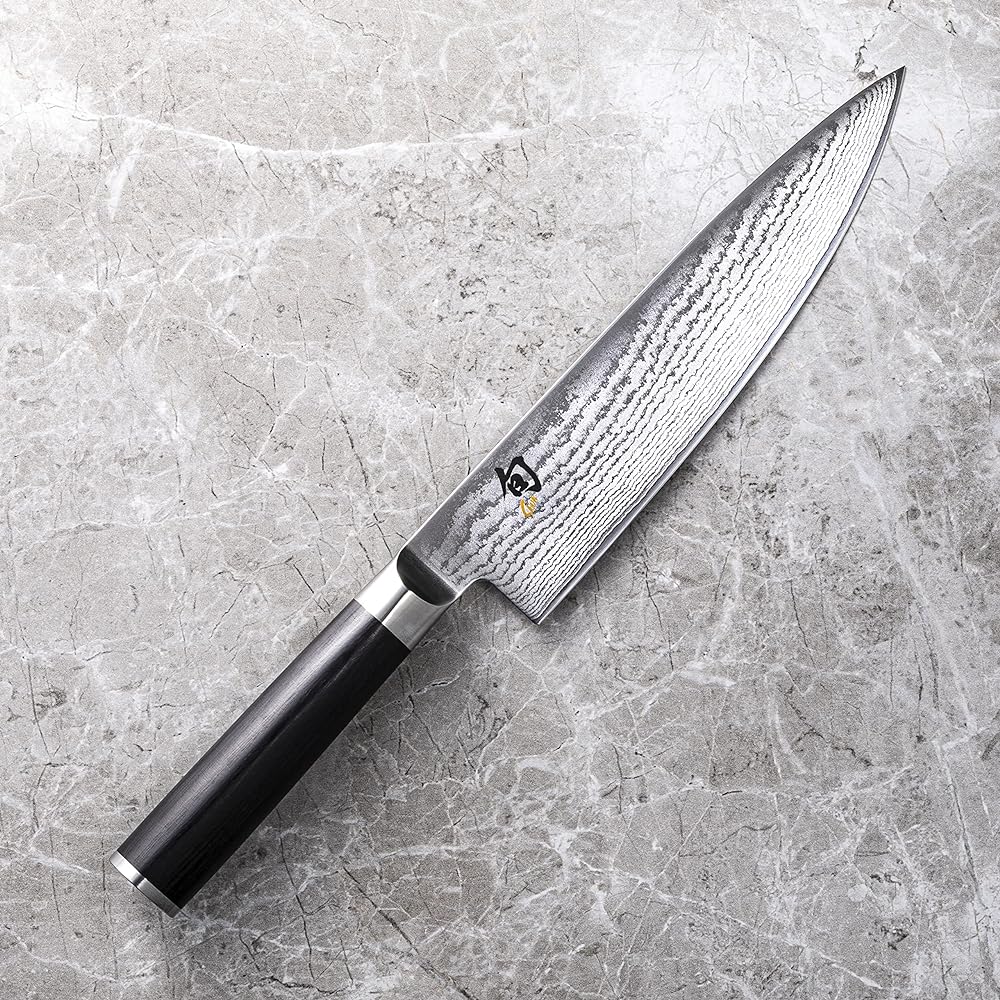 Kai Brand Shun Classic 2 Piece Set Chef's Knife Utility Set Made in Japan Stainless Steel Shun Knife Knife Set