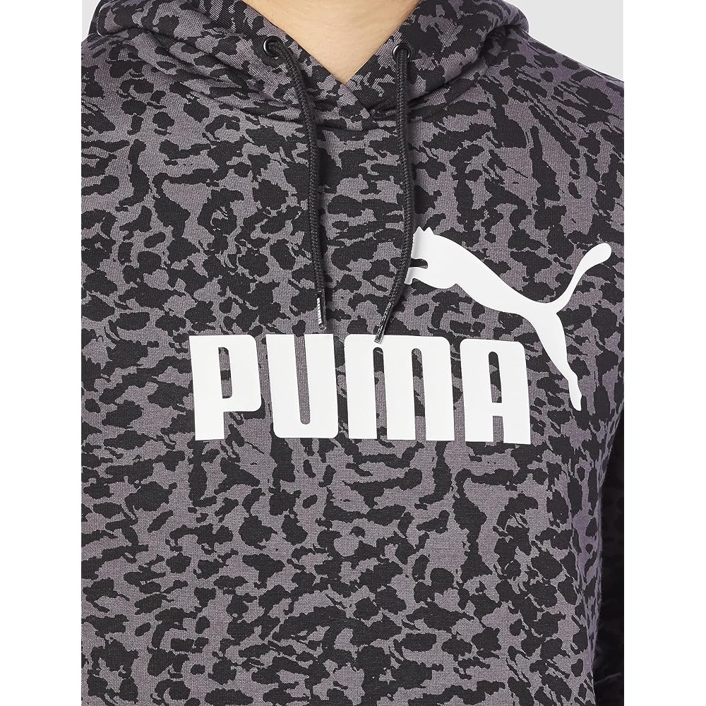 [PUMA] Leopard Parka Sweatshirt ESS+ ANIMAL AOP Hoodie Sweatshirt 678451 Women's