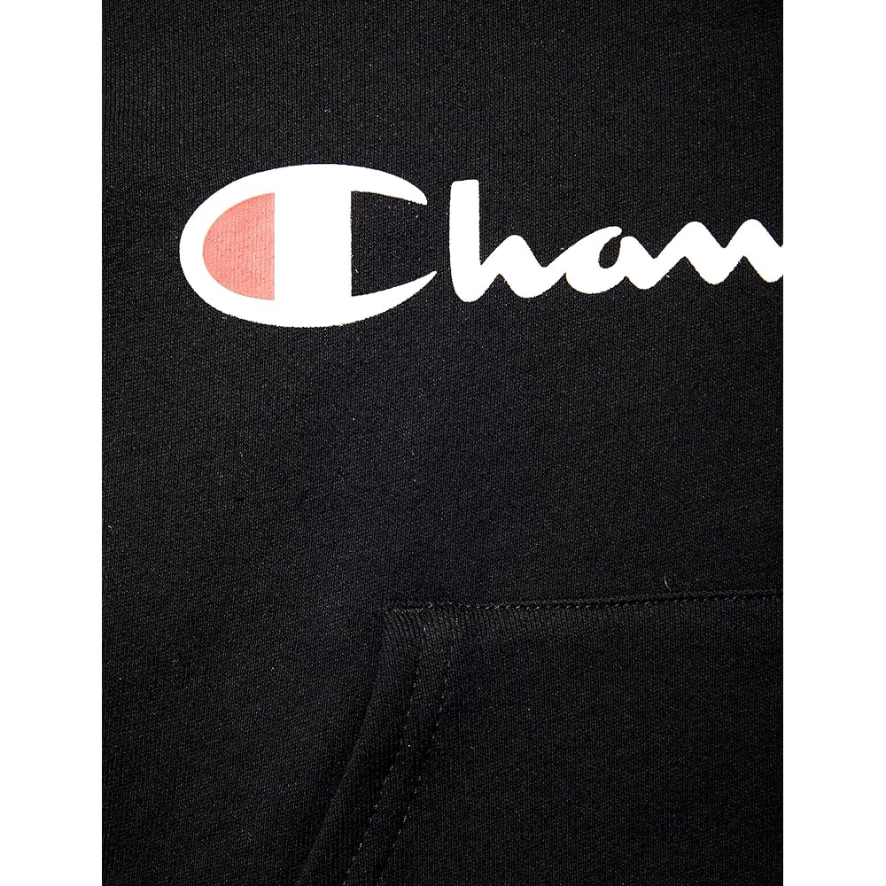 [Champion] Hoodie 100% Cotton Script Logo Pullover Hoodie Basic CK-T102 Boys