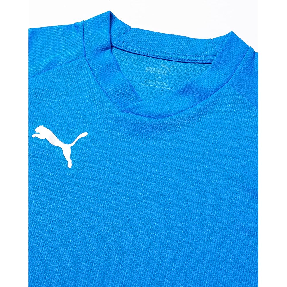 PUMA 658109 Men's Soccer Absorbent Quick Drying Short Sleeve T-Shirt TEAMFINAL Training SS Shirt