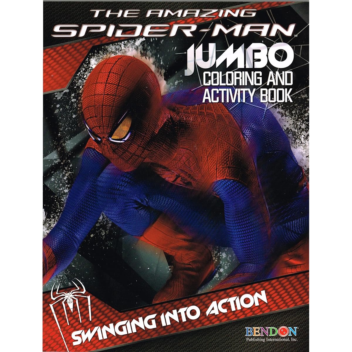 The Amazing Spider-Man Jumbo Colouring & Activity Book Wall Crawling Wonder