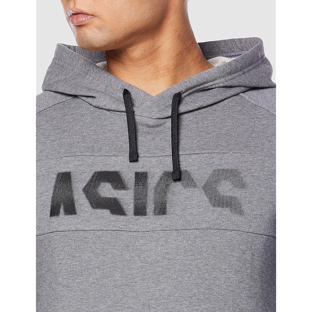 [ASICS] Training Wear CROPPED Sweat Pullover Hoodie 2031C686 Men's