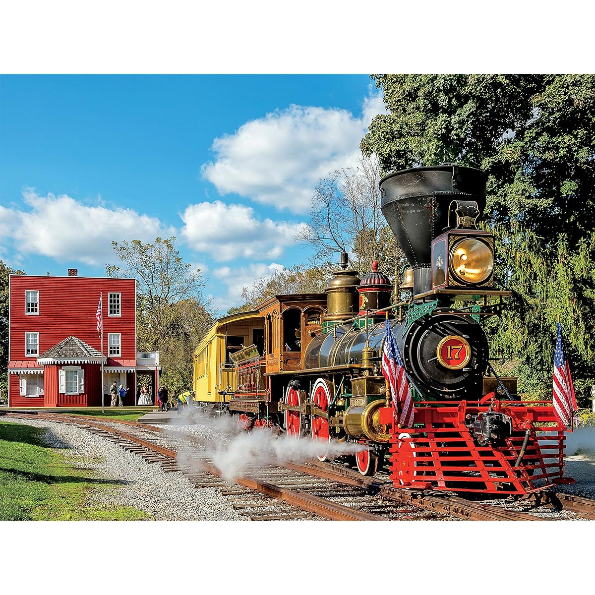 Ceaco - All Aboard - Steam Engine 17-750 Piece Jigsaw Puzzle