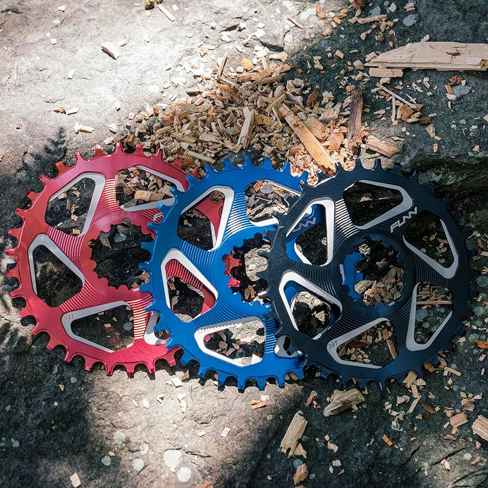 Funn Solo DX Narrow Wide Chainring (SRAM Direct Mount Compatible, 6mm Offset)