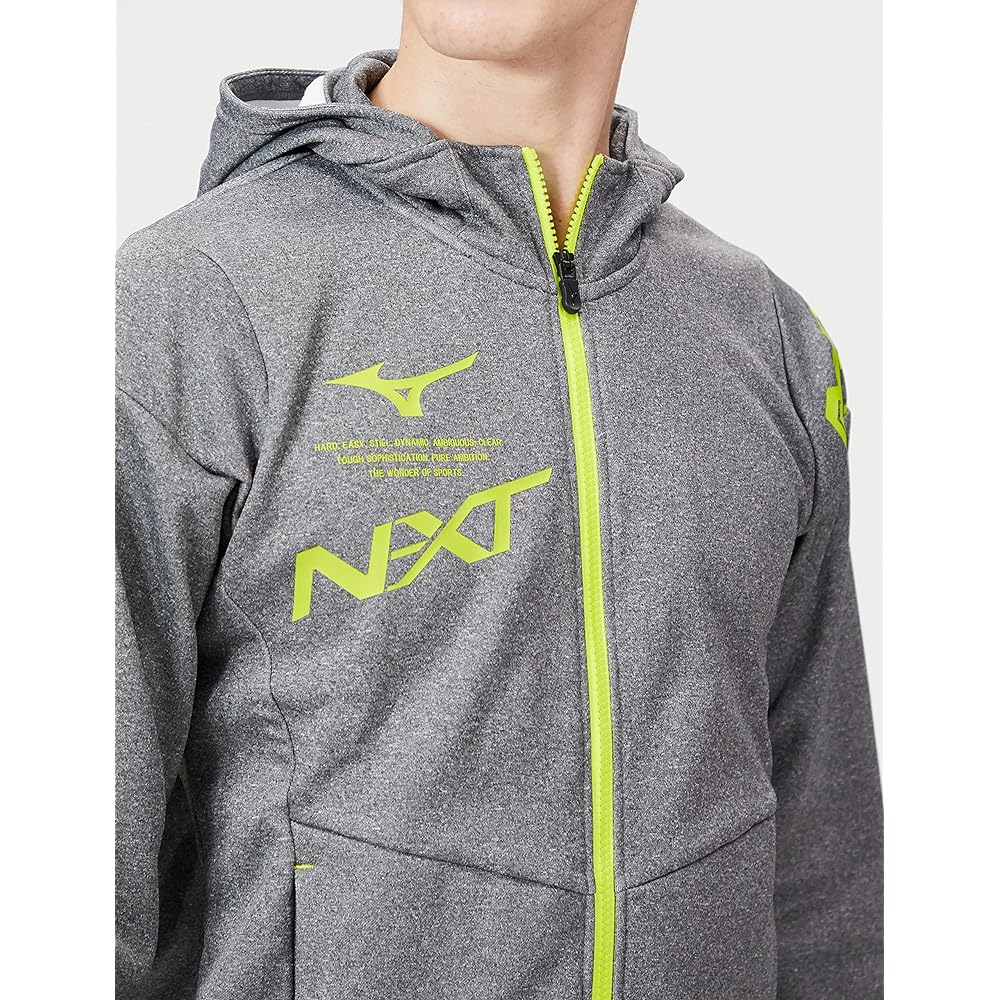 [Mizuno] Training Wear N-XT Sweat Hoodie Parka Jacket Fleece Lining Thermal 32JC2760