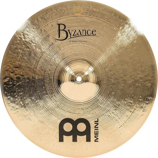 MEINL Byzance Brilliant Series Crash Cymbal 16" Medium Thin Crash B16MTC-B [Official Japanese Product]