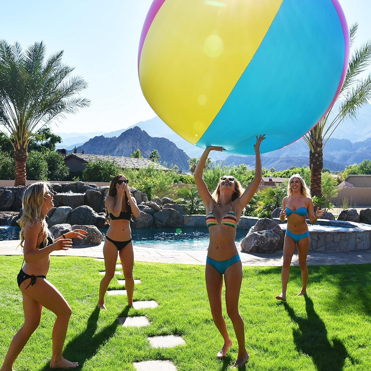 GoFloats Giant Inflatable Beach Ball 6ft